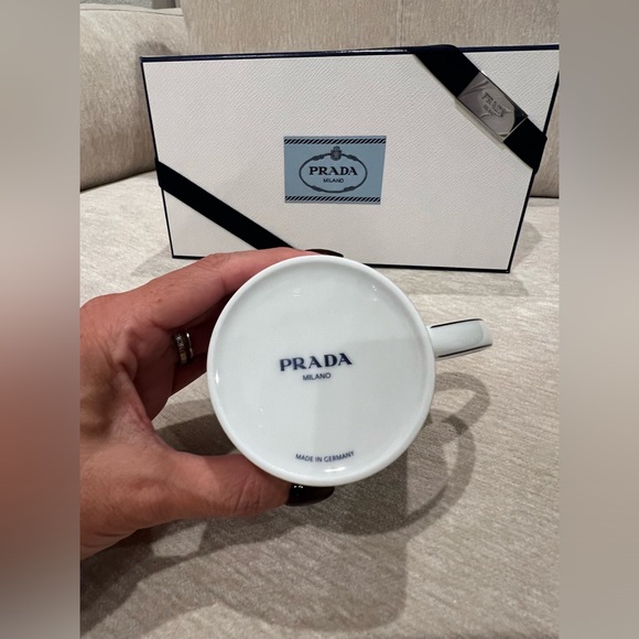 Sold PRADA Checker Board and Stripes brand new in box never used! Elevate home. - Picture 4 of 15